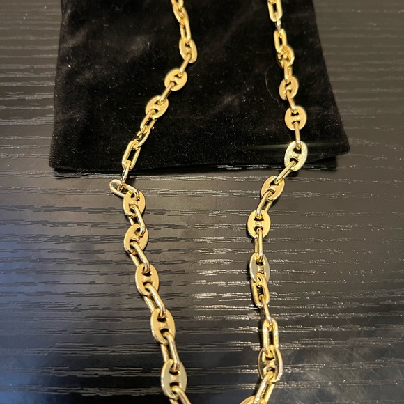 Gorjana Gold Plated Link Necklace - Picture 3 of 4